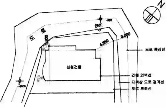 용궁빌라 배치도 이미지